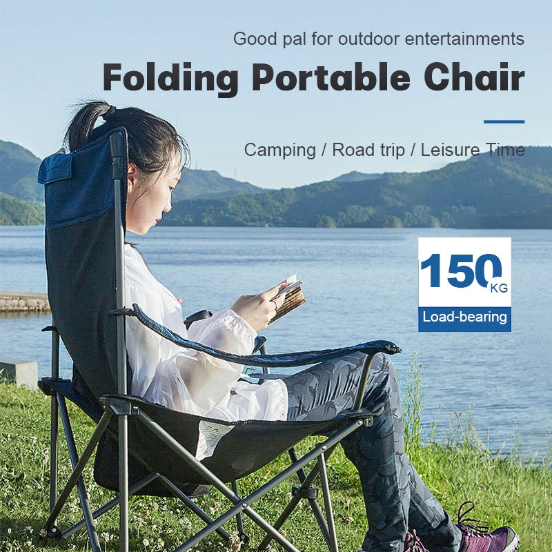 Camping Chair Outdoor Camping Chair Heavy Duty Folding Chair Portable Outdoor Folding Chair Beach Chair Fishing Chair