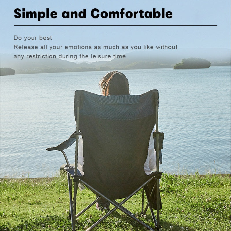 Camping Chair Outdoor Camping Chair Heavy Duty Folding Chair Portable Outdoor Folding Chair Beach Chair Fishing Chair