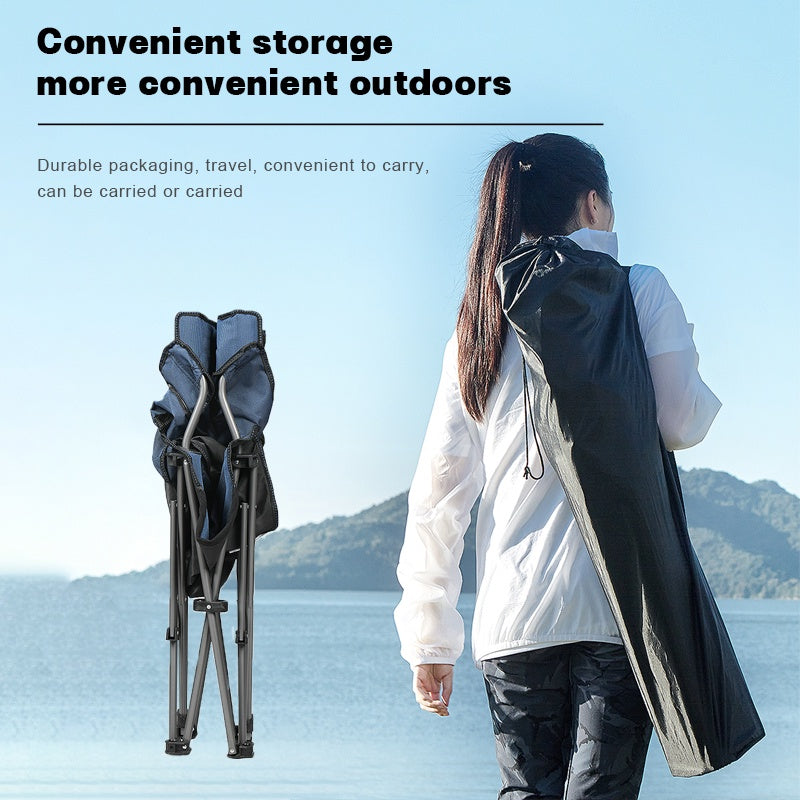 Camping Chair Outdoor Camping Chair Heavy Duty Folding Chair Portable Outdoor Folding Chair Beach Chair Fishing Chair
